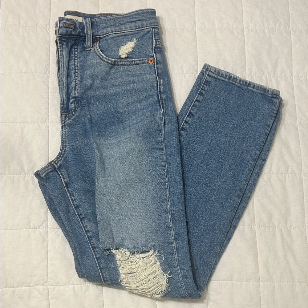 Madewell Women's Light Blue Straight Leg Jeans
